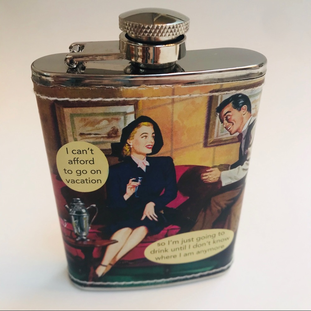 Anne Taintor stainless steel flask